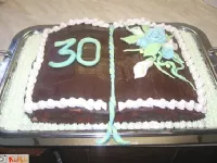 Fotografija recepta: Torta knjiga