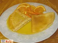 Fotografija recepta: Palačinke s pomarančo