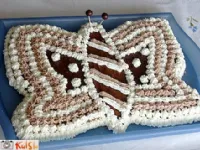 Fotografija recepta: Torta Metuljček - orehov