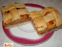 Fotografija recepta: Jabolčno - orehova pita